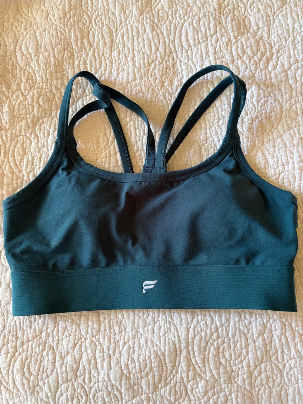 Fabletics Principal Longline Medium-Impact Sports Bra.